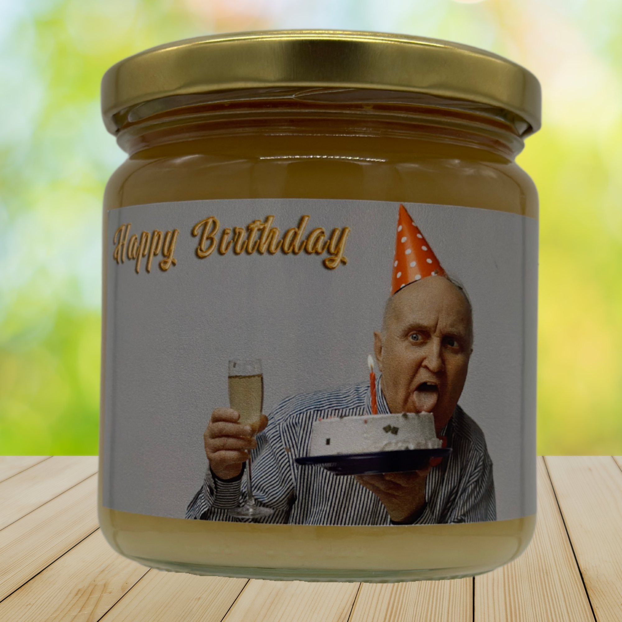 Ein lustiger Geburtstagsgruß an den Opa