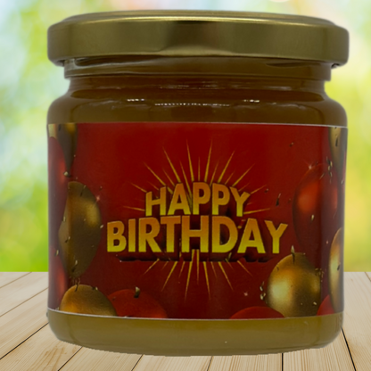 Beispiel für ein Etikett zum Geburtstag